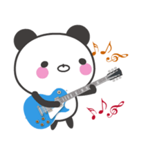 Onomatopoetic word panda - Animated! 1 sticker #11815384