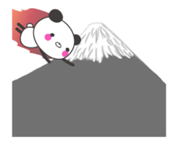 Onomatopoetic word panda - Animated! 1 sticker #11815385