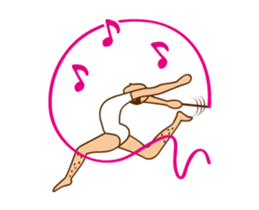 A person preeminent for a style.move! sticker #11815489