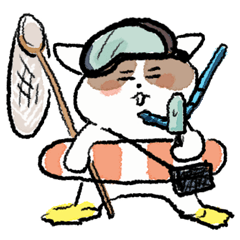 funny cats talk sticker2