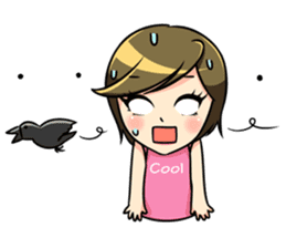 Nan : The naughty girl sticker #11815877