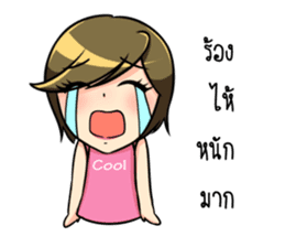 Nan : The naughty girl sticker #11815881