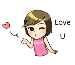 Nan : The naughty girl sticker #11815903