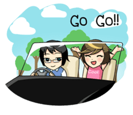 Nan : The naughty girl sticker #11815906