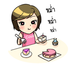 Nan : The naughty girl sticker #11815908