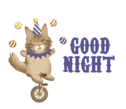 TOKOTOKO CIRCUS -Cute Cat's Circus- sticker #11816111