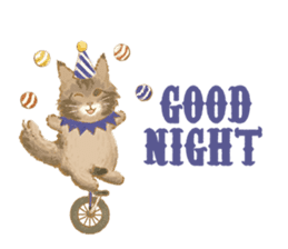 TOKOTOKO CIRCUS -Cute Cat's Circus- sticker #11816111