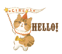 TOKOTOKO CIRCUS -Cute Cat's Circus- sticker #11816112