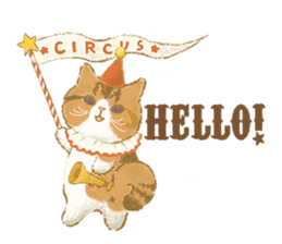 TOKOTOKO CIRCUS -Cute Cat's Circus- sticker #11816112