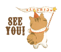 TOKOTOKO CIRCUS -Cute Cat's Circus- sticker #11816113