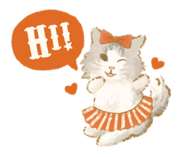 TOKOTOKO CIRCUS -Cute Cat's Circus- sticker #11816116