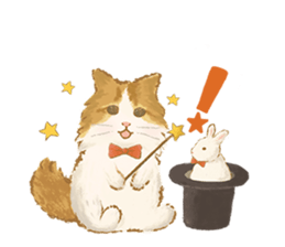 TOKOTOKO CIRCUS -Cute Cat's Circus- sticker #11816125