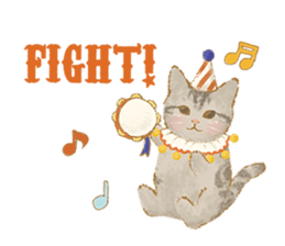 TOKOTOKO CIRCUS -Cute Cat's Circus- sticker #11816130