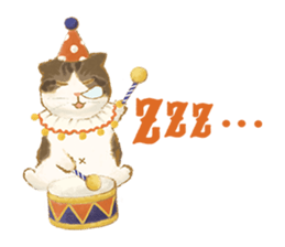 TOKOTOKO CIRCUS -Cute Cat's Circus- sticker #11816131