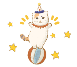 TOKOTOKO CIRCUS -Cute Cat's Circus- sticker #11816134