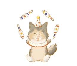 TOKOTOKO CIRCUS -Cute Cat's Circus- sticker #11816138