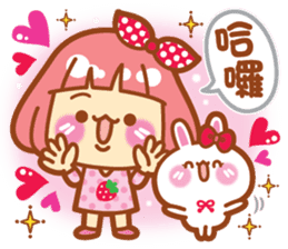 Lin Lin Chan & Machi Rabbit sticker #11816190