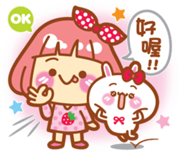 Lin Lin Chan & Machi Rabbit sticker #11816194