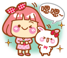 Lin Lin Chan & Machi Rabbit sticker #11816200