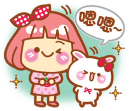 Lin Lin Chan & Machi Rabbit sticker #11816200