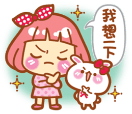Lin Lin Chan & Machi Rabbit sticker #11816204