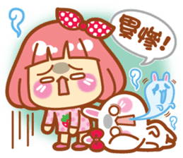 Lin Lin Chan & Machi Rabbit sticker #11816213