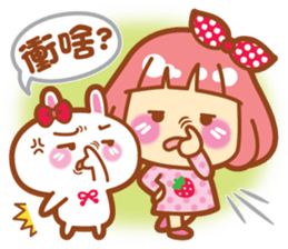 Lin Lin Chan & Machi Rabbit sticker #11816217