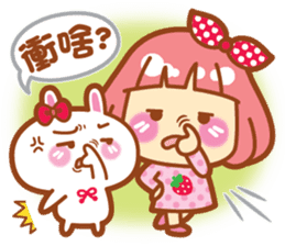 Lin Lin Chan & Machi Rabbit sticker #11816217
