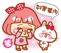 Lin Lin Chan & Machi Rabbit sticker #11816220
