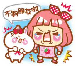 Lin Lin Chan & Machi Rabbit sticker #11816221