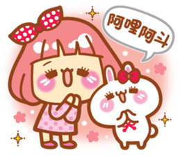 Lin Lin Chan & Machi Rabbit sticker #11816222