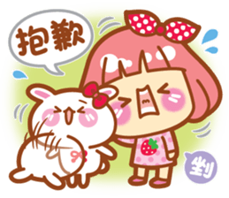 Lin Lin Chan & Machi Rabbit sticker #11816223