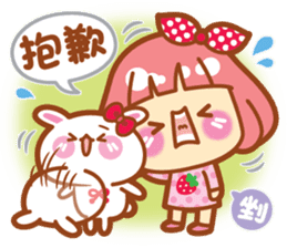 Lin Lin Chan & Machi Rabbit sticker #11816223