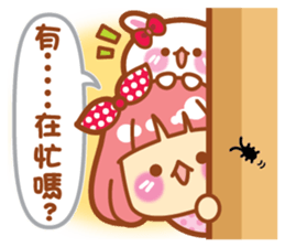 Lin Lin Chan & Machi Rabbit sticker #11816224