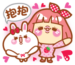 Lin Lin Chan & Machi Rabbit sticker #11816229