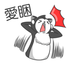 DumpCat Run Run Run sticker #11816274