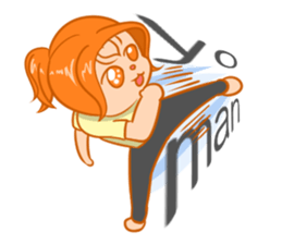 DumpCat Run Run Run sticker #11816283