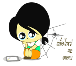 LOVELY LUCKY GIRL sticker #11817302