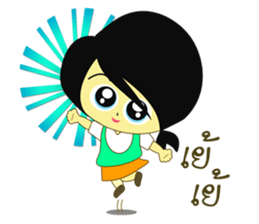 LOVELY LUCKY GIRL sticker #11817311