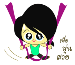 LOVELY LUCKY GIRL sticker #11817312