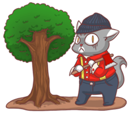 CatRabbit ; Go Green sticker #11817936