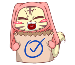 CatRabbit ; Go Green sticker #11817938