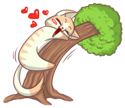 CatRabbit ; Go Green sticker #11817940