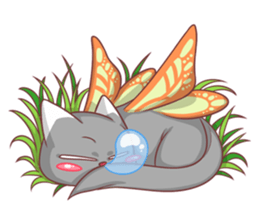 CatRabbit ; Go Green sticker #11817949