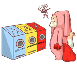 CatRabbit ; Go Green sticker #11817950