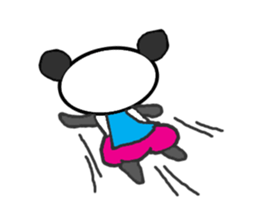 SUPER panda-chan sticker #11818295