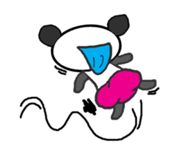 SUPER panda-chan sticker #11818298