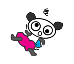 SUPER panda-chan sticker #11818300