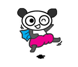 SUPER panda-chan sticker #11818301