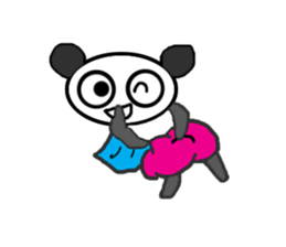SUPER panda-chan sticker #11818303